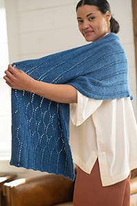  Berroco Talara Patterns - Champignon Shawl - PDF DOWNLOAD