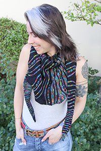 Jimmy Beans Wool PDF Patterns - Kaleido Shawl - PDF DOWNLOAD