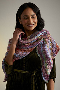  Sirdar Jewelspun Pattern - 10722 Best In Show Shawl - PDF DOWNLOAD