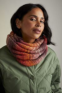  Sirdar Jewelspun Pattern - 10729 Sunset Stroll Snood - PDF DOWNLOAD