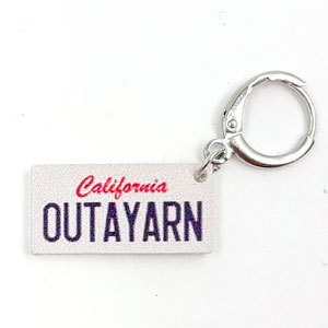 Jimmy Beans Wool State Stitch Markers - California