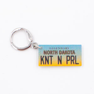 Jimmy Beans Wool State Stitch Markers - North Dakota