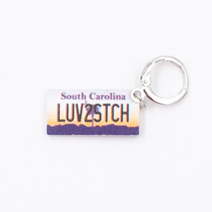 Jimmy Beans Wool State Stitch Markers - South Carolina