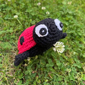 Hoooked Plush Crochet Toys - Ladybird Daisy