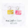 Jimmy Beans Wool Stitch Markers  - Pink & Gold Malabrigo Club 2023