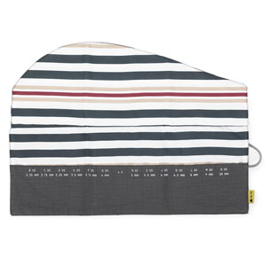 della Q Crochet Roll - 168-2 - *Linen - Slate