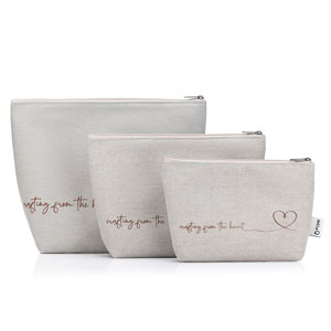della Q Mesh + Zip Collection - 1123-1 - *Linen - Pebble