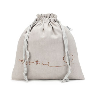 della Q Small Eden Project Bag - 115-1 - *Linen - Pebble