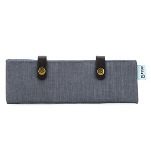 della Q Sock Needle Keeper - 1201-1 - *Linen - Slate