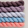 SweetGeorgia Tough Love Sock Party of Five Mini-Skein Set - Tea Time