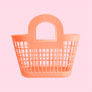 Sun Jellies Rosie Basket  - Peach