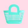 Sun Jellies Rosie Basket  - Seafoam