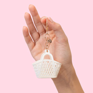 Sun Jellies Itty Bitty Bag Charm - Betty Cream
