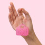 Sun Jellies Itty Bitty Bag Charm  - Retro Neon Pink