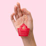 Sun Jellies Itty Bitty Bag Charm  - Rosie Raspberry