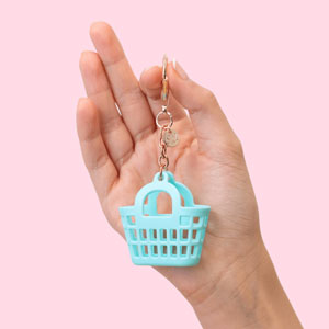 Sun Jellies Itty Bitty Bag Charm - Rosie Seafoam