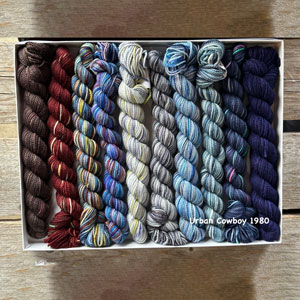 Koigu Pencil Box - Urban Cowboy 1980