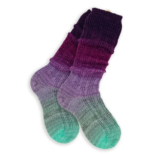 Freia Fine Handpaints Solemates Sock Set - Salvia