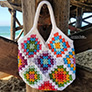 Scheepjes Granny Square Tote Bag Kit
