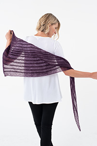 Madelinetosh Tosh Patterns - Ossa Wrap - PDF DOWNLOAD