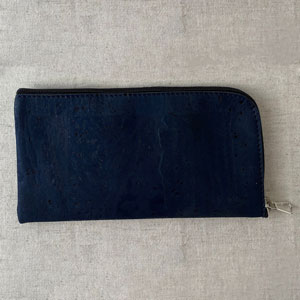 Allstitch Studio Cork Notions Case - Deep Blue