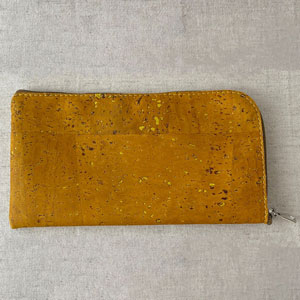 Allstitch Studio Cork Notions Case - Golden Yellow