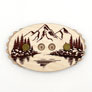 Sunrise Grove Row Counter  - Stitch Mountain - Maple Wood