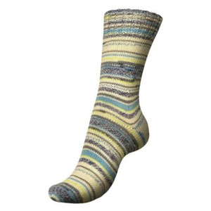 Regia 4-Ply Color - 3793 - Azur and Grey (Funky Stripes)