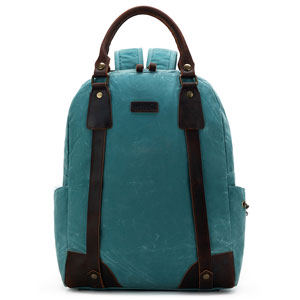 della Q Maker's Canvas Backpack - Teal