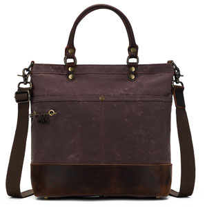 della Q Maker's Canvas Tote - Cocoa