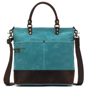 della Q Maker's Canvas Tote - Teal