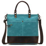 della Q Maker's Canvas Tote  - Teal
