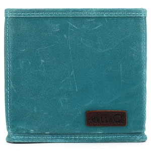 della Q Maker's Canvas Cubbies (Set of 2) - Teal