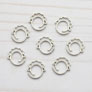 Fox & Pine Stitches Sheep Stitch Markers  - Silver Sheep - Split Ring