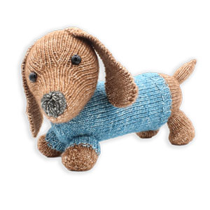Hardicraft Plush Toys - Ria Dachshund (Knit)