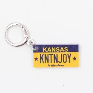 Jimmy Beans Wool State Stitch Markers - Kansas