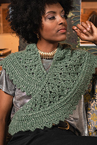  Berroco Gimlet Patterns - Peridot Shawl - PDF DOWNLOAD