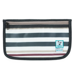 della Q Chicken Boots Notions Case - *Linen - Slate