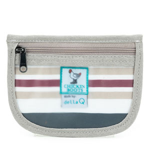 della Q Chicken Boots Stitch Marker Pouch - *Linen - Pebble