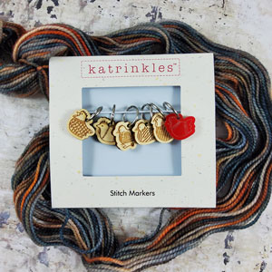 Katrinkles Stitch Markers - Yarn Chicken Stitch Marker Set