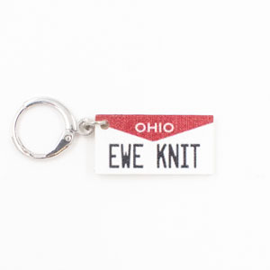 Jimmy Beans Wool State Stitch Markers - Ohio
