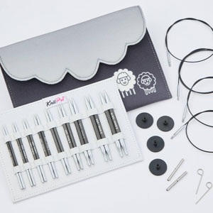 KnitPro Karbonz Interchangeable Sets - Deluxe Set - Special 4"