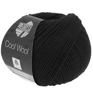 Lana Grossa Cool Wool - 0433 Black