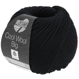 Lana Grossa Cool Wool Big - 0627 Black