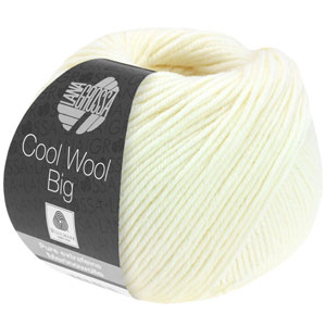 Lana Grossa Cool Wool Big - 0601 Off White