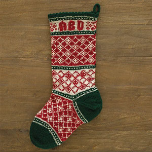 Appalachian Baby Design Cabin Christmas Stocking Kits - Christmas Diamonds Stocking Kit