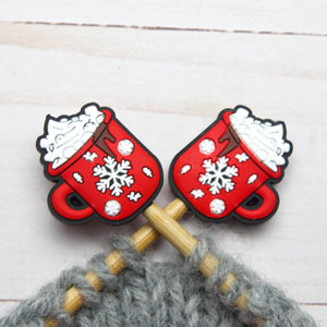 Fox & Pine Stitches Stitch Stoppers/  Point Protector - Holiday Cocoa