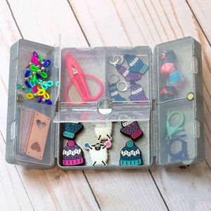 Fox & Pine Stitches Notion Nooks - Glitter Silver