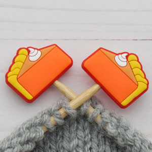 Fox & Pine Stitches Stitch Stoppers/  Point Protector - Pumpkin Pie