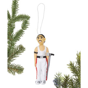 Silk Road Bazaar Handmade Felt Ornaments - Freddie Mercury